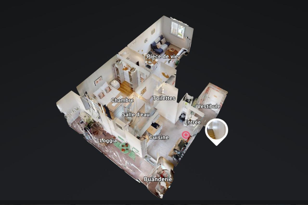 شقة Expat Renting - Le Boheme Zen - Proche Airbus كولومييه المظهر الخارجي الصورة